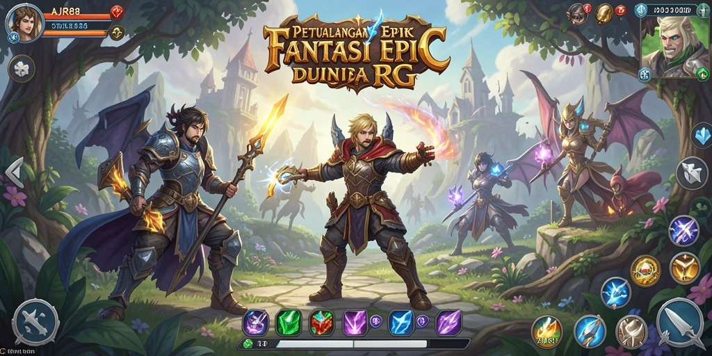 Tampilan gameplay AJR88 yang memukau dan interaktif.