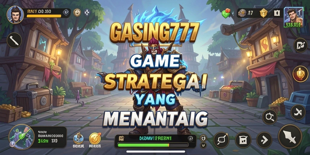 Tampilan gameplay GASING777 yang strategis dan menantang.