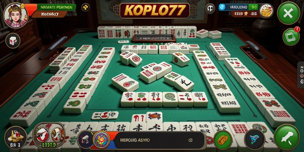 Tampilan gameplay KOPLO77 yang menarik dan seru.
