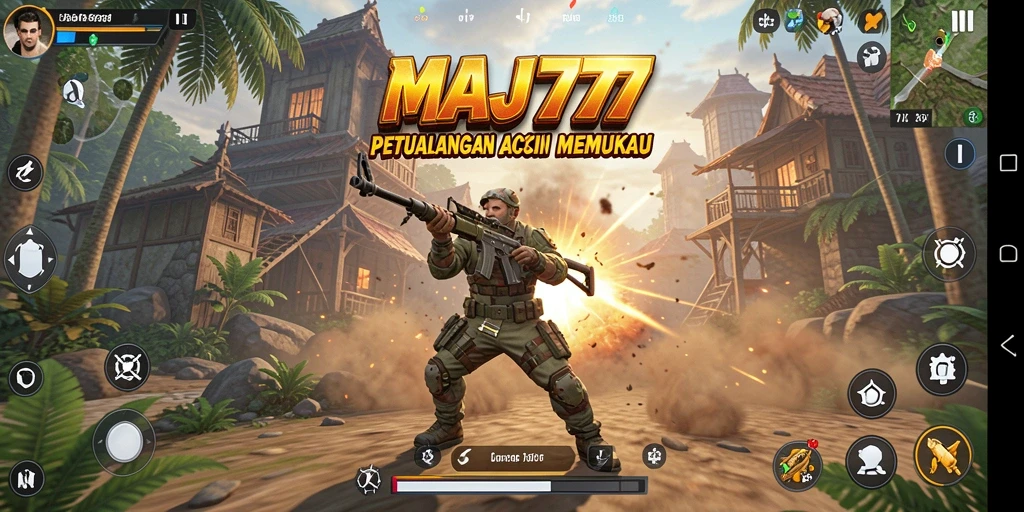 Tangkapan layar utama menunjukkan aksi mendebarkan dalam <strong>MAJ777</strong>.